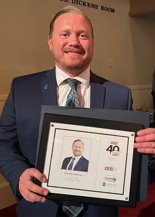 40 Under Forty 2022 Tim Johnson